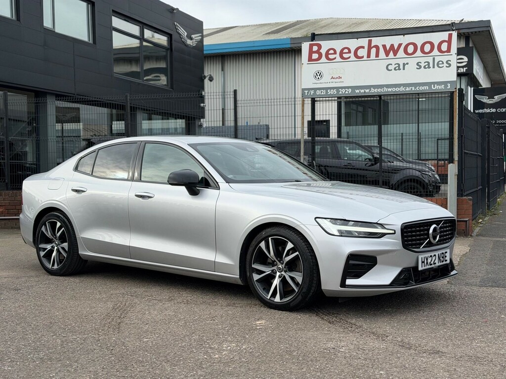 Volvo S60 2.0 B5 Mhev R-design Euro 6 Ss Silver #3
