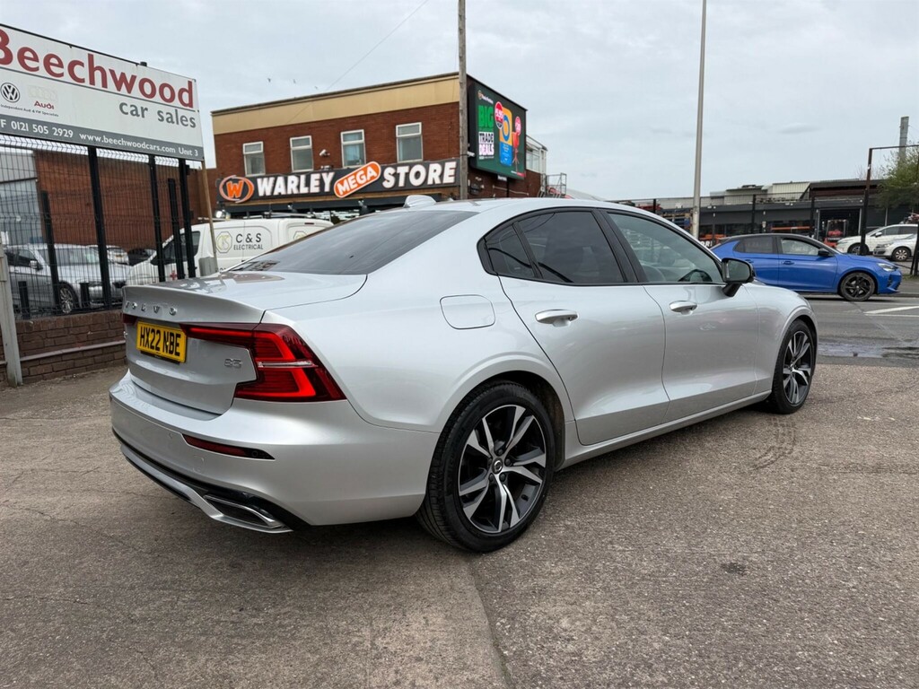 Volvo S60 2.0 B5 Mhev R-design Euro 6 Ss Silver #2