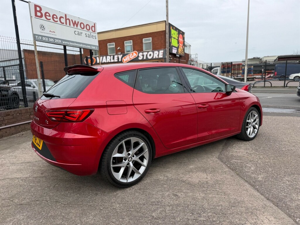 Seat Leon 1.8 Tsi Fr Technology Euro 6 Ss Red #4
