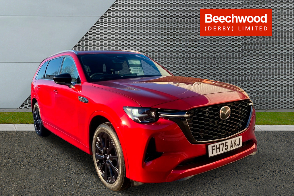 Mazda CX-80 2.5 Phev Homura Awd 6 Seatconvdappan FH75AKJ Red #2
