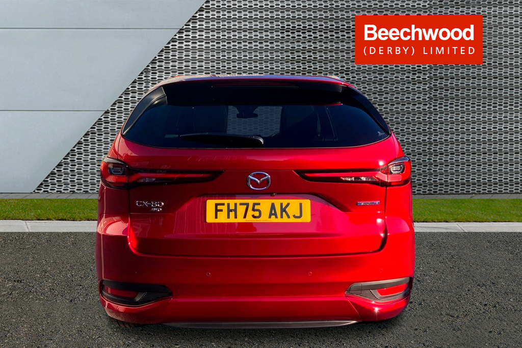 Mazda CX-80 2.5 Phev Homura Awd 6 Seatconvdappan FH75AKJ Red #6