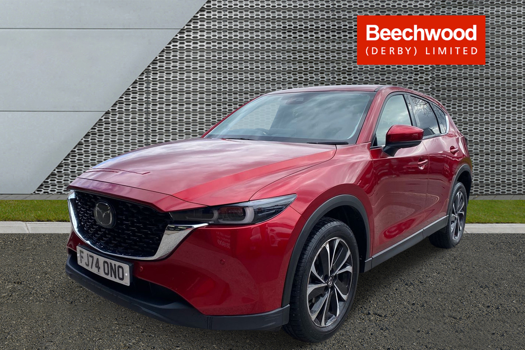 Mazda CX-5 2.0 E-skyactiv G Mhev Exclusive-line FJ74ONO Red #4