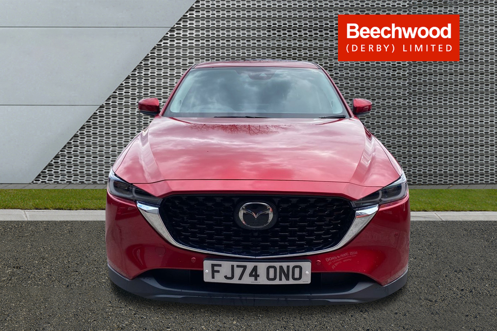 Mazda CX-5 2.0 E-skyactiv G Mhev Exclusive-line FJ74ONO Red #3