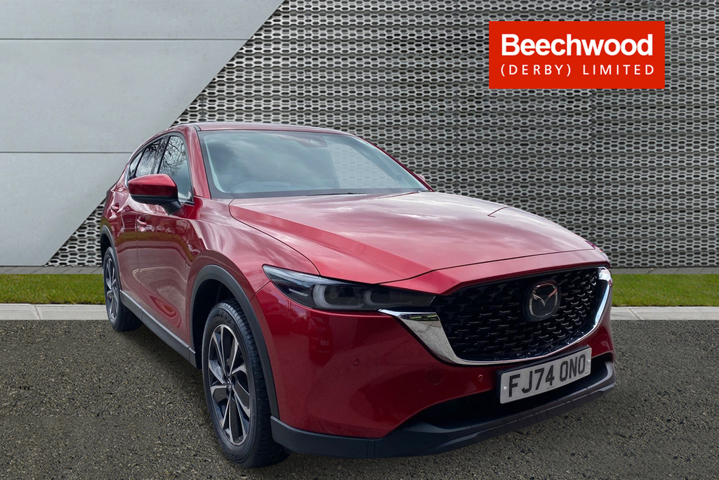 Mazda CX-5 2.0 E-skyactiv G Mhev Exclusive-line FJ74ONO Red #2