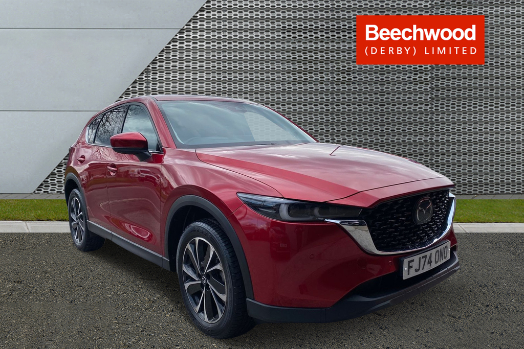 Mazda CX-5 2.0 E-skyactiv G Mhev Exclusive-line Red