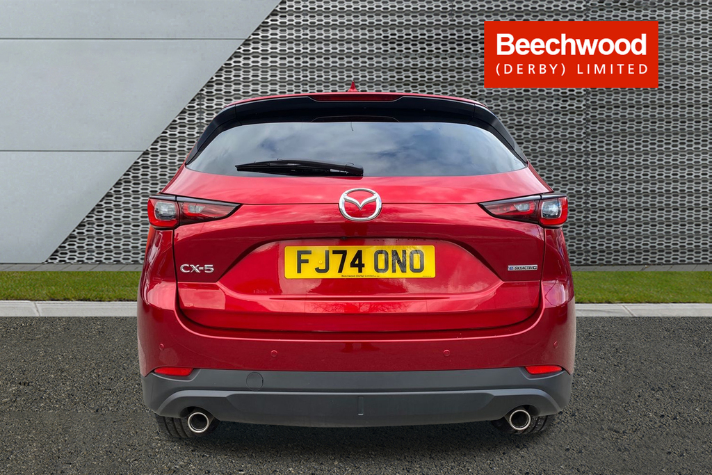 Mazda CX-5 2.0 E-skyactiv G Mhev Exclusive-line FJ74ONO Red #6