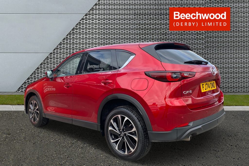 Mazda CX-5 2.0 E-skyactiv G Mhev Exclusive-line FJ74ONO Red #5