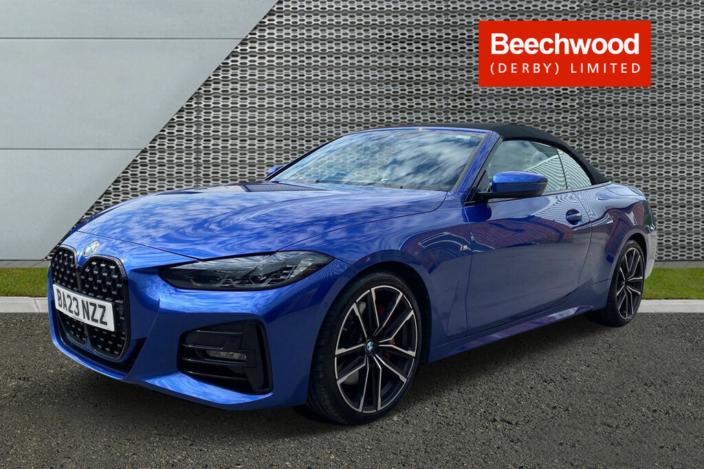 BMW 4 Series 420I M Sport Step BA23NZZ Blue #4