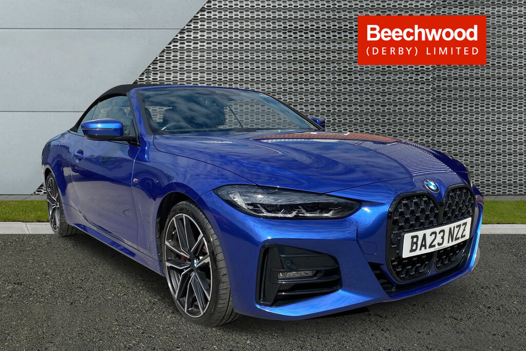 BMW 4 Series 420I M Sport Step BA23NZZ Blue #2