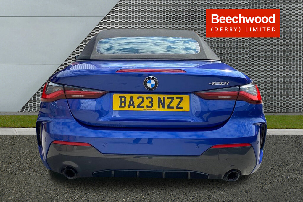 BMW 4 Series 420I M Sport Step BA23NZZ Blue #6