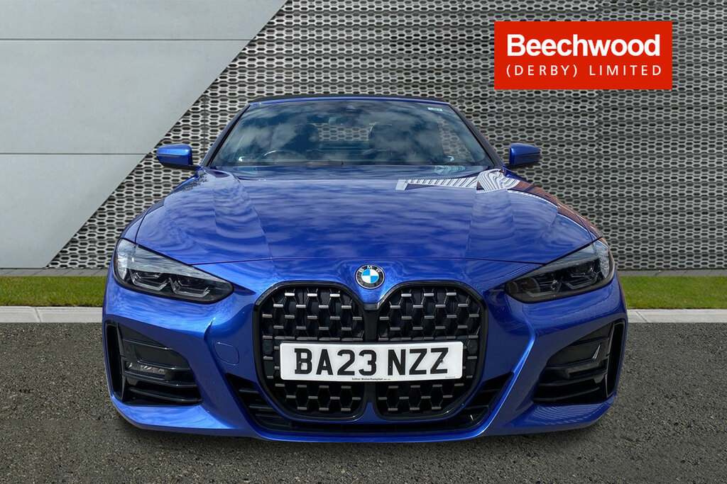 BMW 4 Series 420I M Sport Step BA23NZZ Blue #3