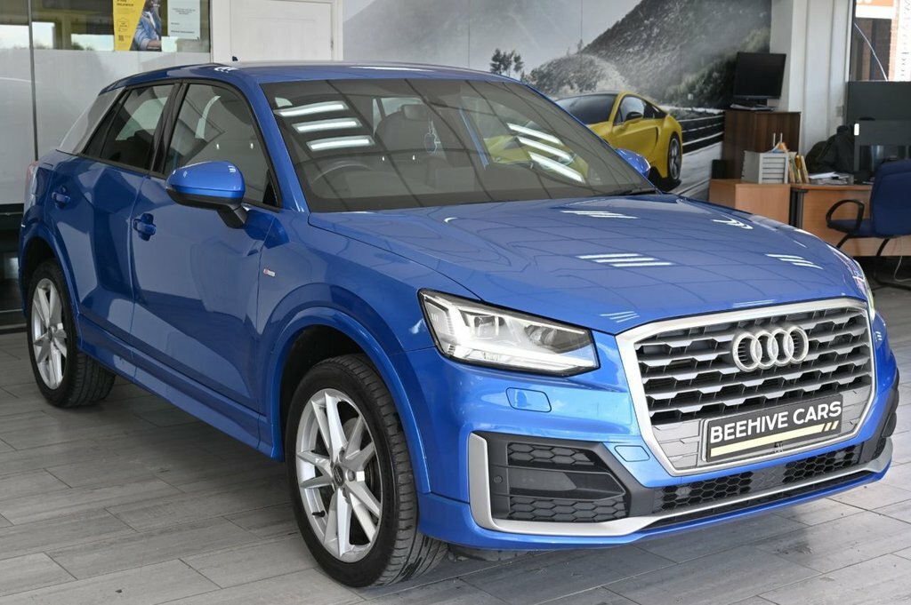 Audi Q2 1.4L S Line VE18GUD Blue #2