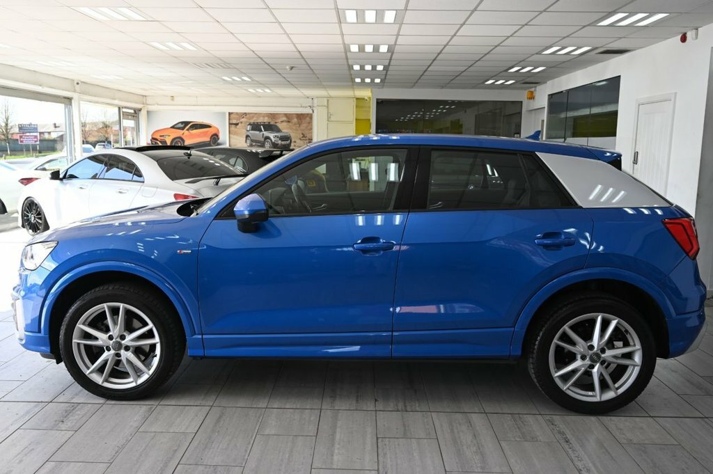 Audi Q2 1.4L S Line VE18GUD Blue #4