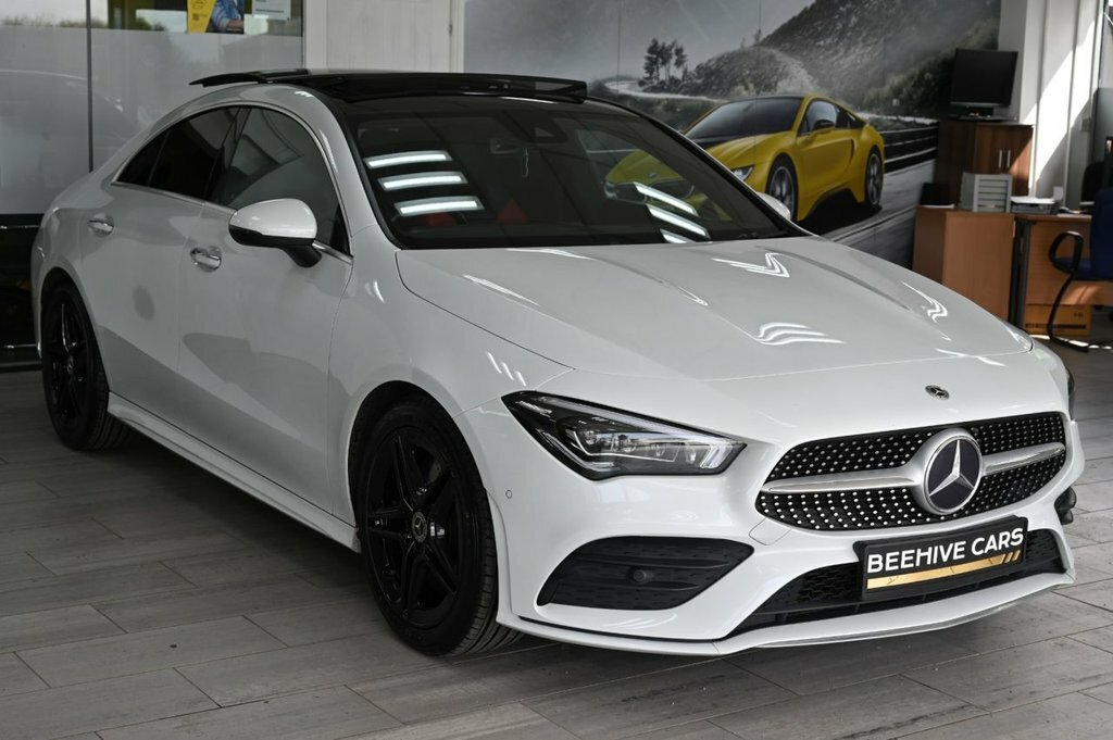 Mercedes-Benz CLA Class 2L Amg Line KP22XRK White #2