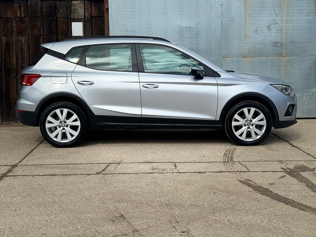 Seat Arona Tsi Se Technology U3283 Ulez LF68KWZ Silver #4