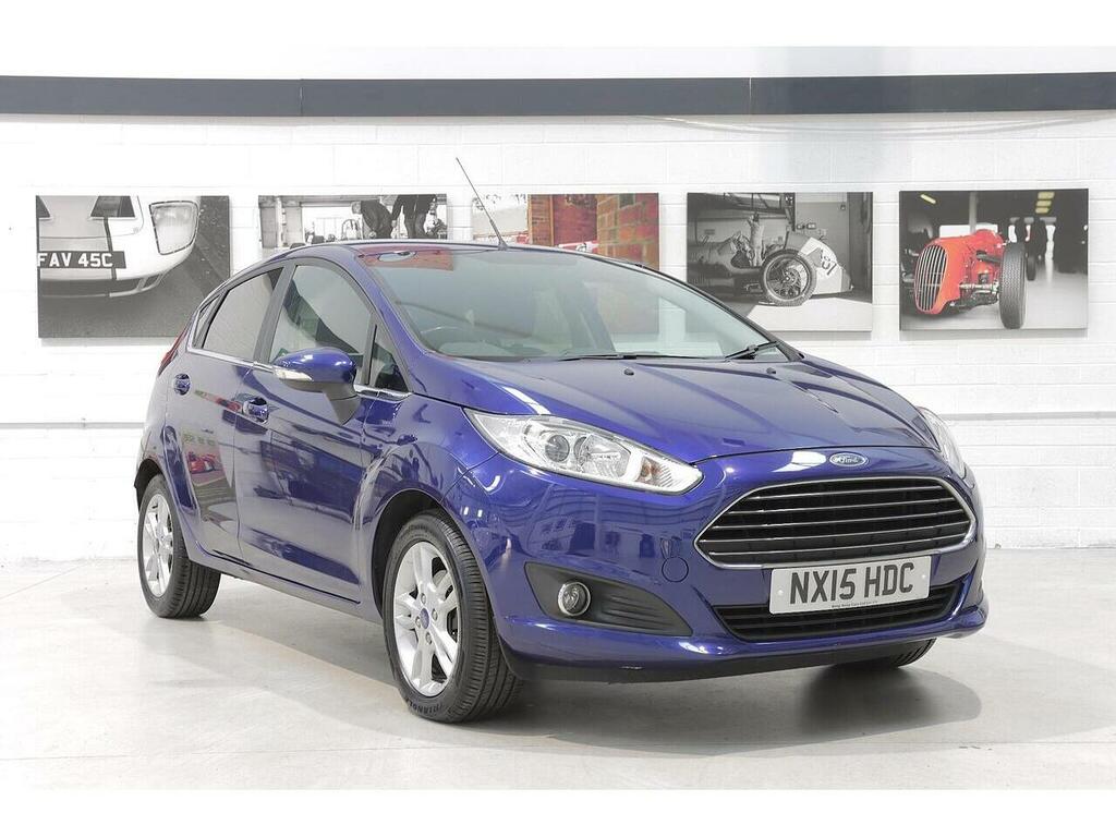Ford Fiesta 1.25 Zetec Euro 5 Blue