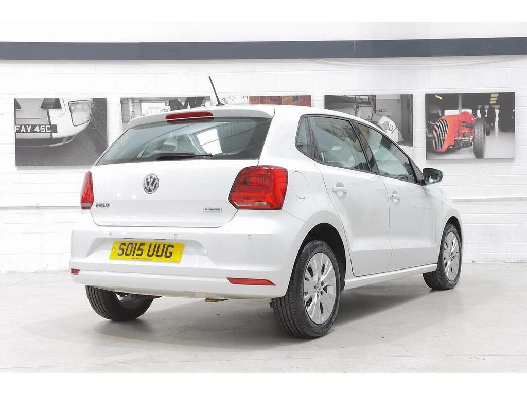 Volkswagen Polo 1.0 Bluemotion Tech Se Euro 6 Ss SO15UUG White #3
