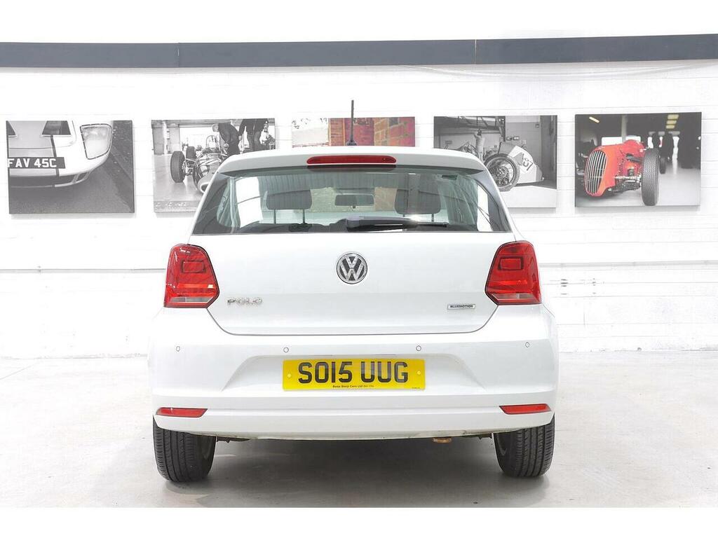 Volkswagen Polo 1.0 Bluemotion Tech Se Euro 6 Ss SO15UUG White #4