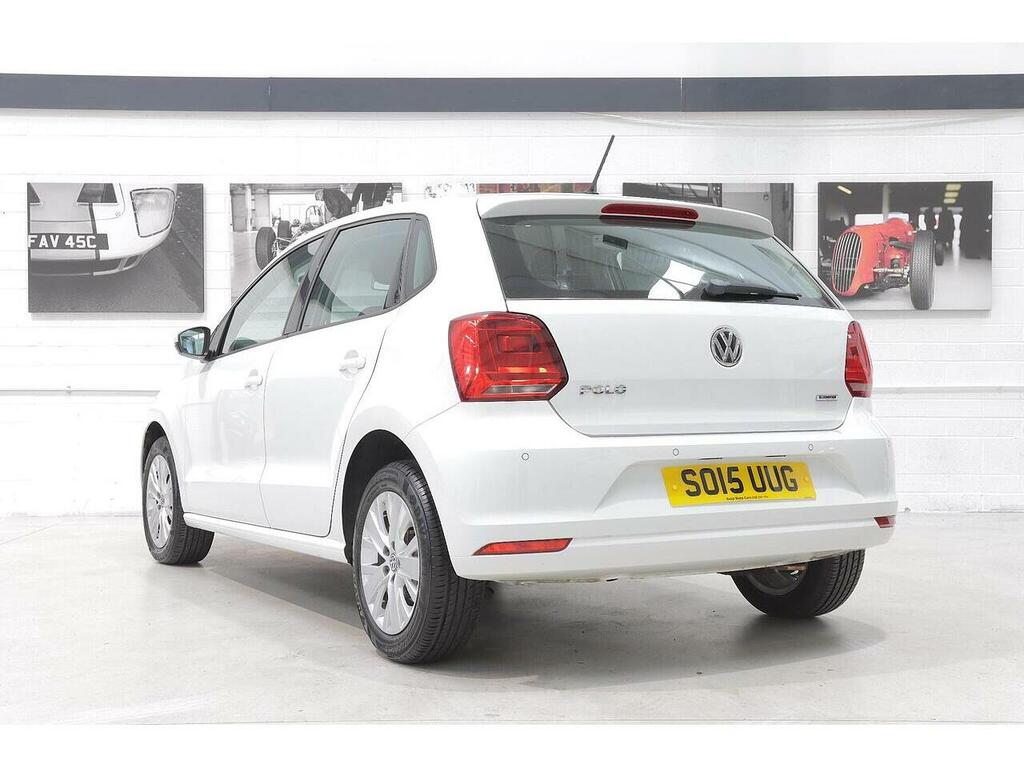 Volkswagen Polo 1.0 Bluemotion Tech Se Euro 6 Ss SO15UUG White #5