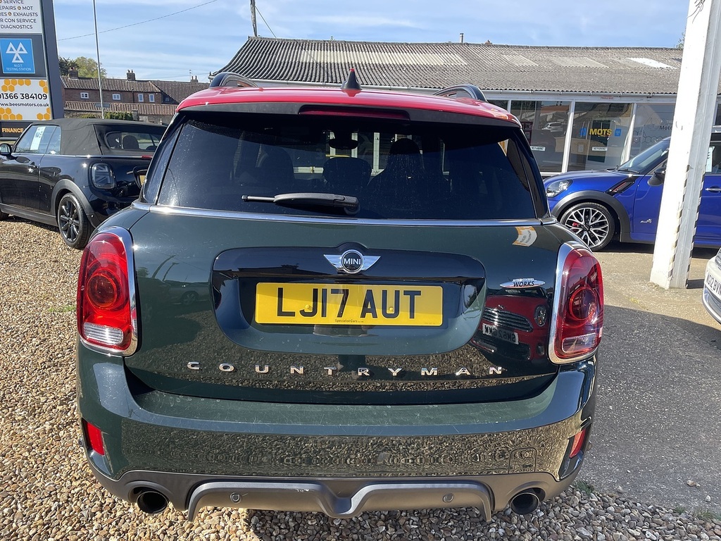 Mini Countryman John Cooper Works LJ17AUT Green #4