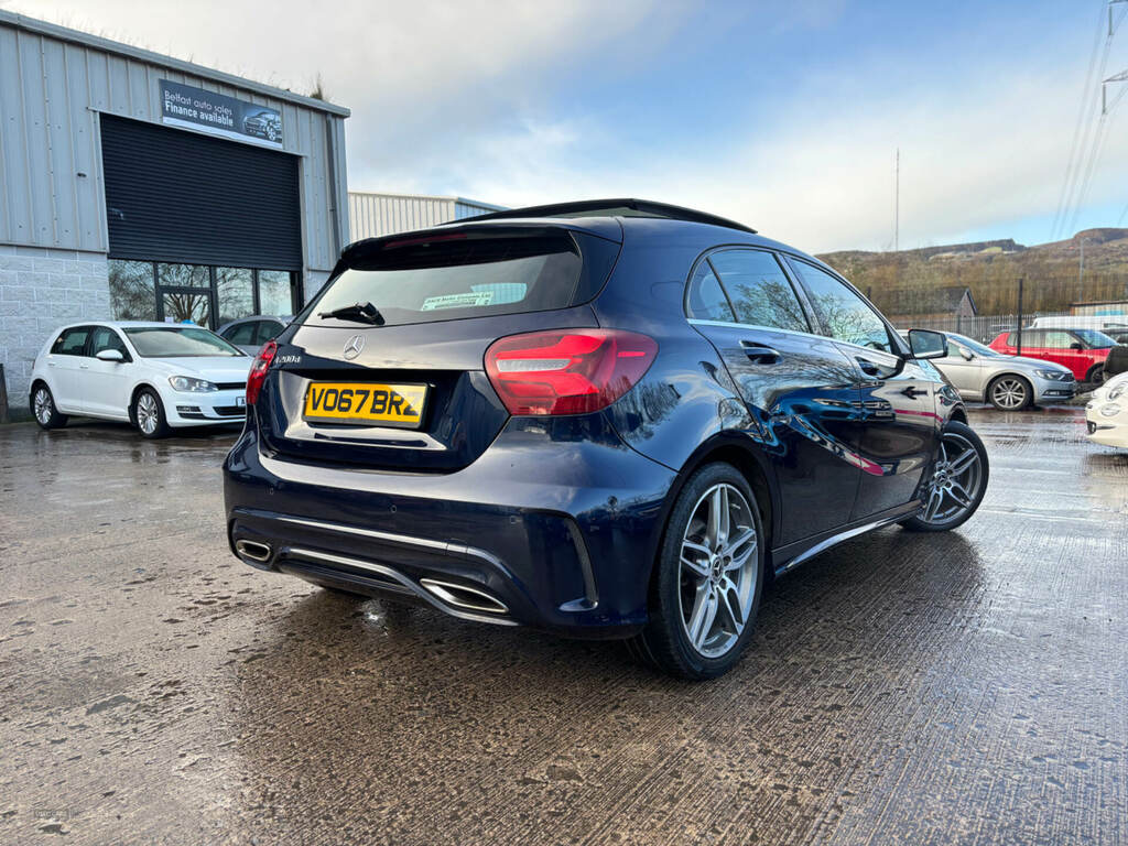 Mercedes-Benz A Class A200d Amg Line Premium Plus VO67BRZ Blue #2