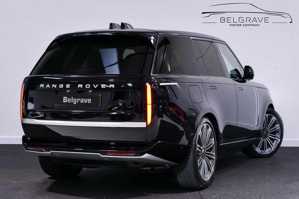 Land Rover Range Rover 3.0 P550e 38.2Kwh Suv Plu BD74OLU Black #3