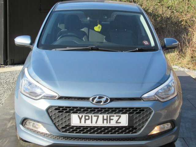 Hyundai I20 1.2 Se Hatchback Euro 6 84 Ps YP17HFZ Blue #5