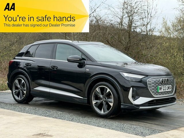 Audi Q4 E Tron 35 S Line Suv 55Kwh 170 Ps Black