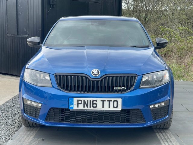 Skoda Octavia 2.0 Tdi Vrs Hatchback Euro 6 S Blue #2