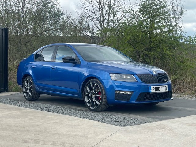 Skoda Octavia 2.0 Tdi Vrs Hatchback Euro 6 S Blue #5