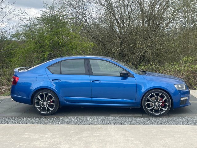 Skoda Octavia 2.0 Tdi Vrs Hatchback Euro 6 S Blue #3