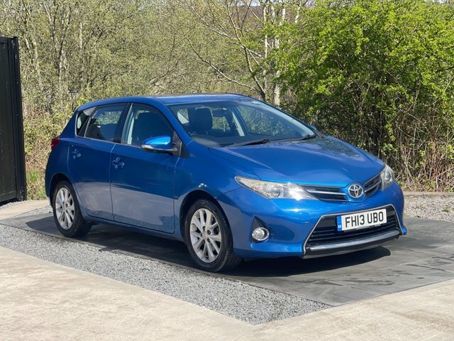 Toyota Auris 1.6 V-matic Icon Hatchback Multidrive S FH13UBO Blue #4