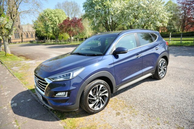 Hyundai Tucson 1.6 Crdi Premium Se Suv Dct E EG19RUR Blue #3
