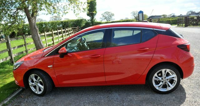 Vauxhall Astra 1.4I Turbo Sri Hatchback Euro LB18LZJ Red #4