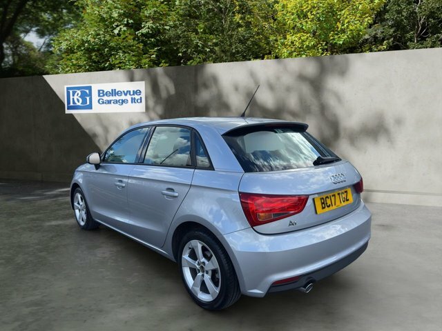Audi A1 1.6 Tdi Sport Sportback Euro 6 BC17TGZ Silver #5