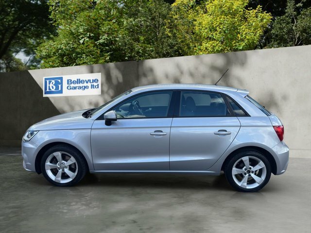 Audi A1 1.6 Tdi Sport Sportback Euro 6 BC17TGZ Silver #6