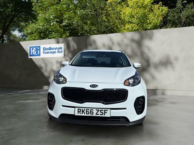 Kia Sportage 2.0 Crdi Kx-3 Suv Awd Euro 6 134 RK66ZSF White #3