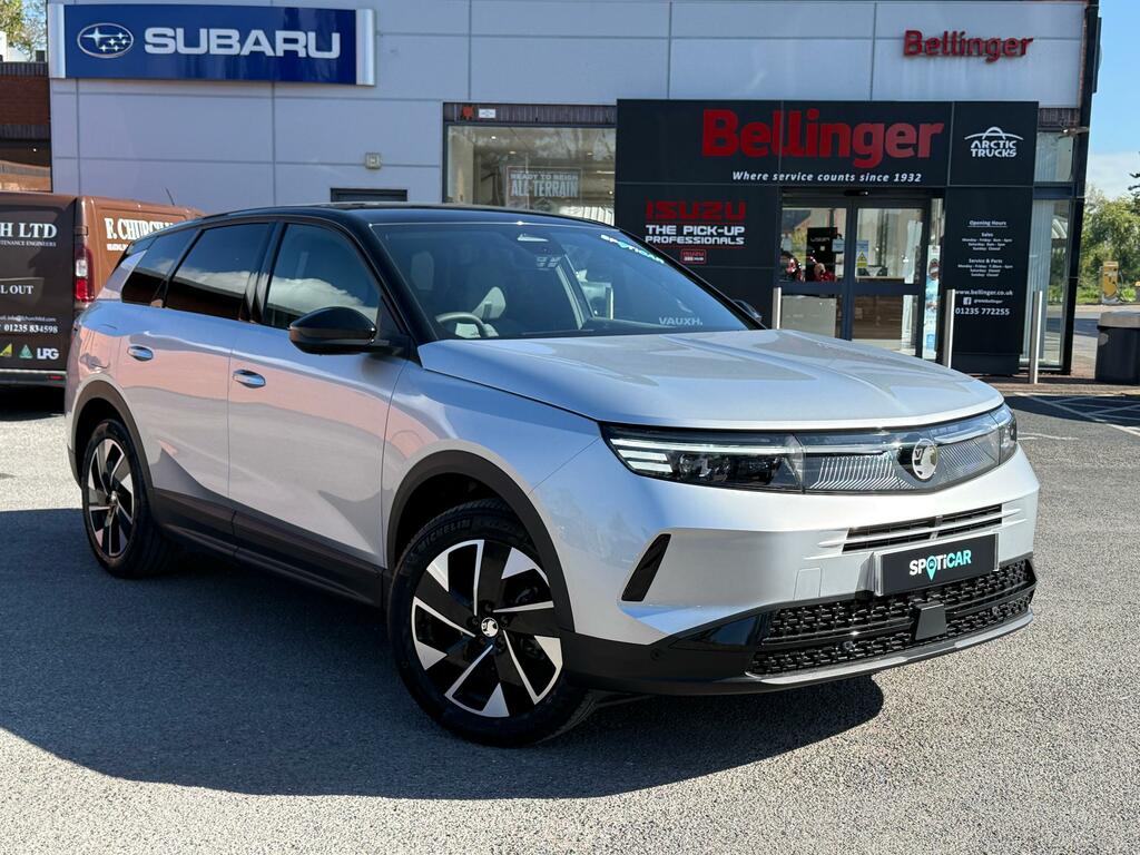 Vauxhall Grandland 1.2 Gs Suv Hybrid E-dct Euro 6 Ss 1 Silver