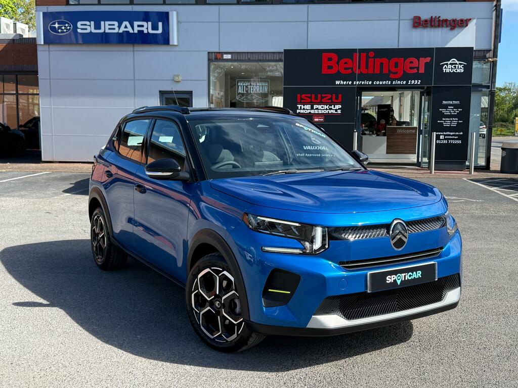 Citroen C3 1.2 Turbo Plus Hatchback Euro 6 Blue