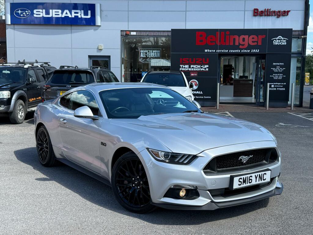 Ford Mustang 5.0 V8 Gt Fastback Selshift Euro 6 416 Silver