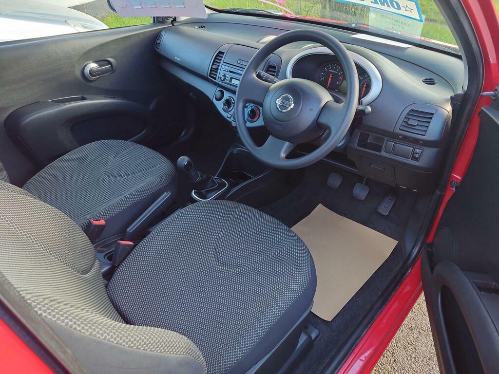 Nissan Micra 1.2 16V Visia Red #5