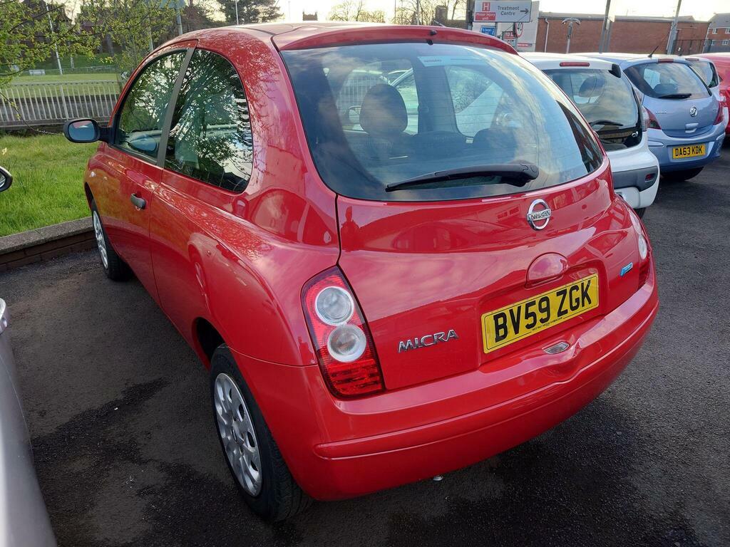 Nissan Micra 1.2 16V Visia Red #3