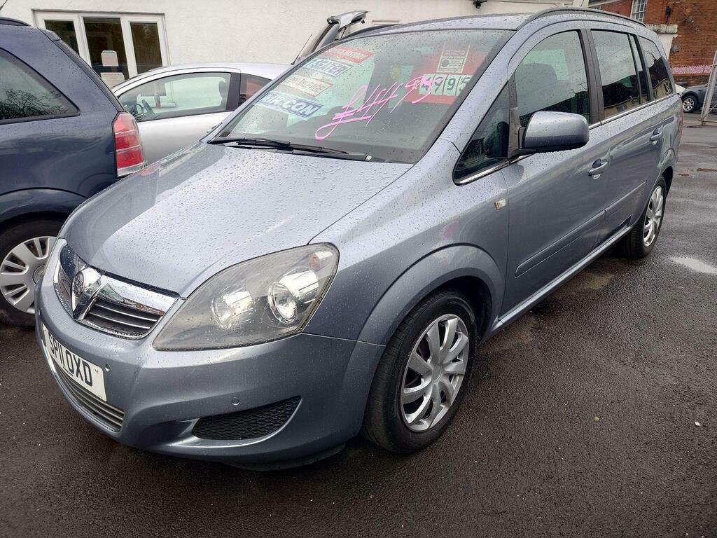 Vauxhall Zafira 1.6 16V Exclusiv Euro 5 Silver