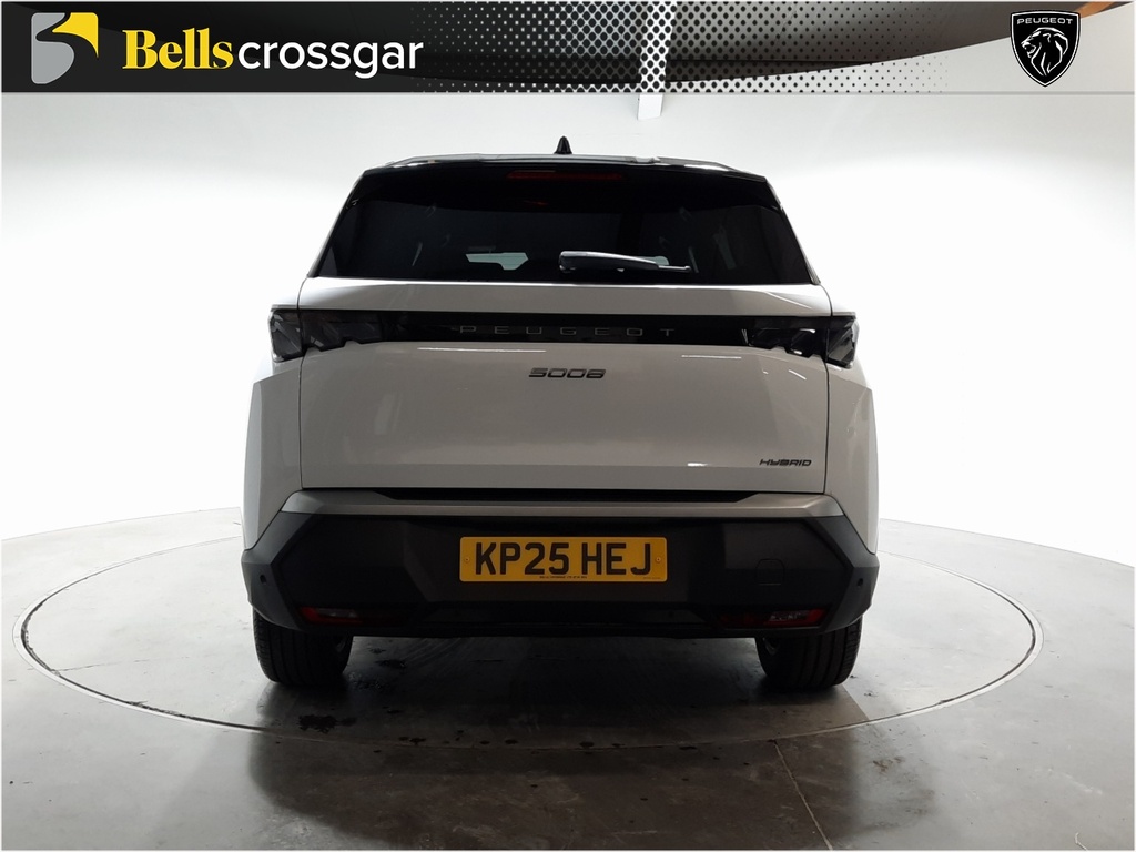 Peugeot 5008 1.2 Hybrid 136 Gt E-dsc6 KP25HEJ White #6