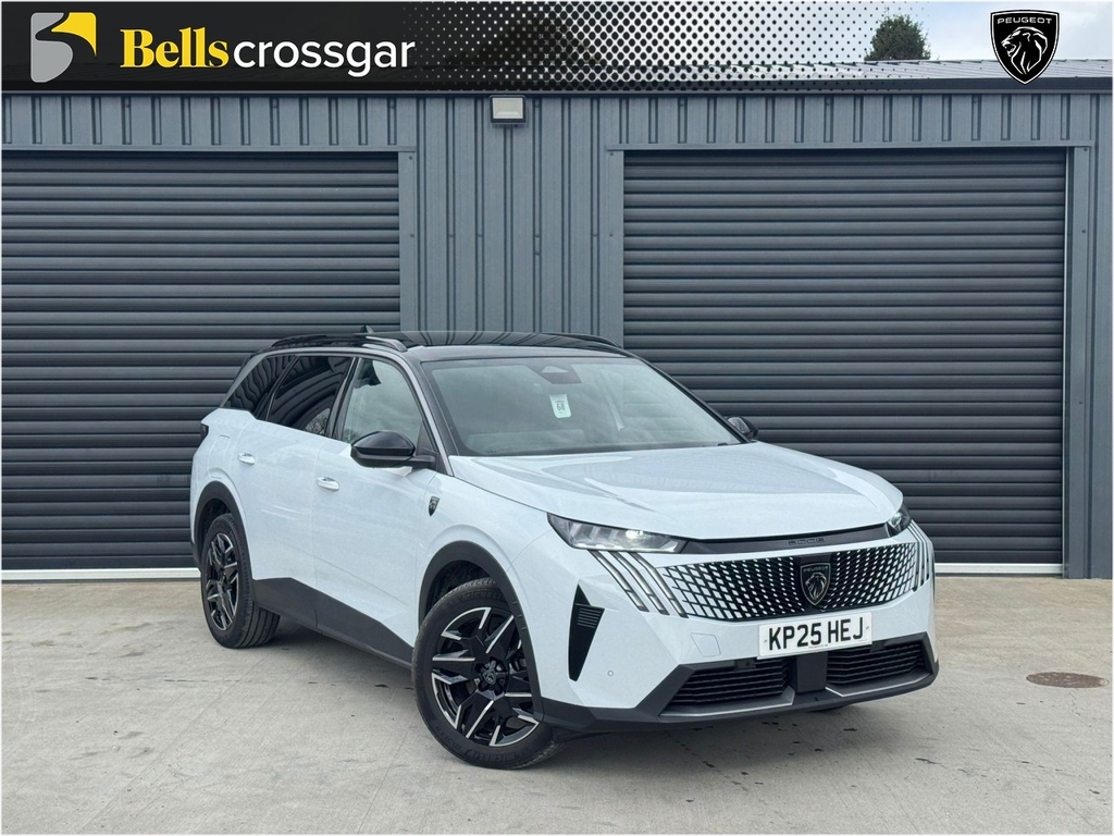Peugeot 5008 1.2 Hybrid 136 Gt E-dsc6 White