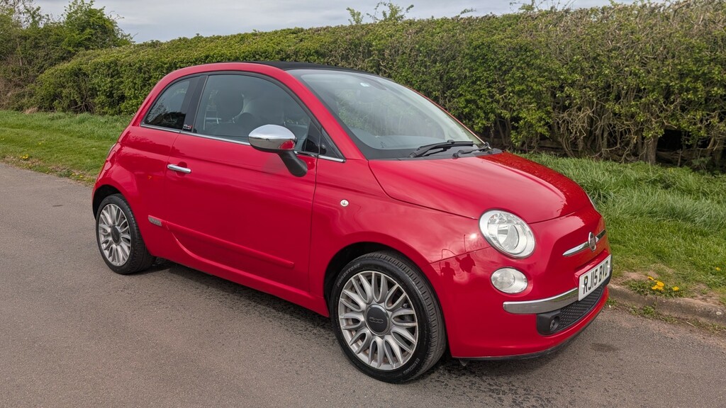 Fiat 500C 0.9 500C 0.9 Twinair 105Hp Cult 2015 Convertible Red #2
