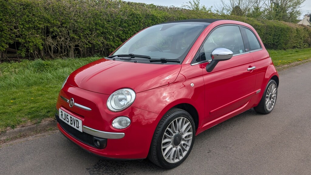 Fiat 500C 0.9 500C 0.9 Twinair 105Hp Cult 2015 Convertible Red #4