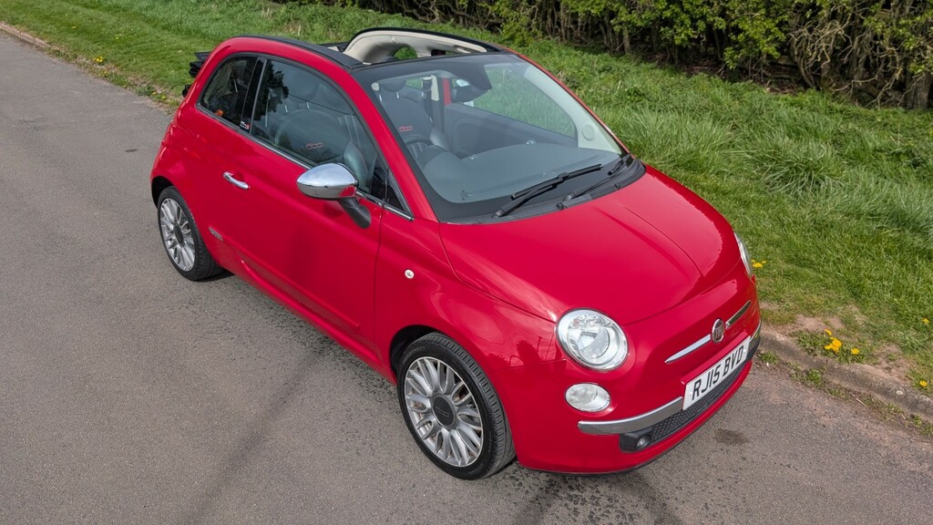 Fiat 500C 0.9 500C 0.9 Twinair 105Hp Cult 2015 Convertible Red #3
