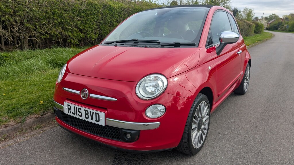 Fiat 500C 0.9 500C 0.9 Twinair 105Hp Cult 2015 Convertible Red #5