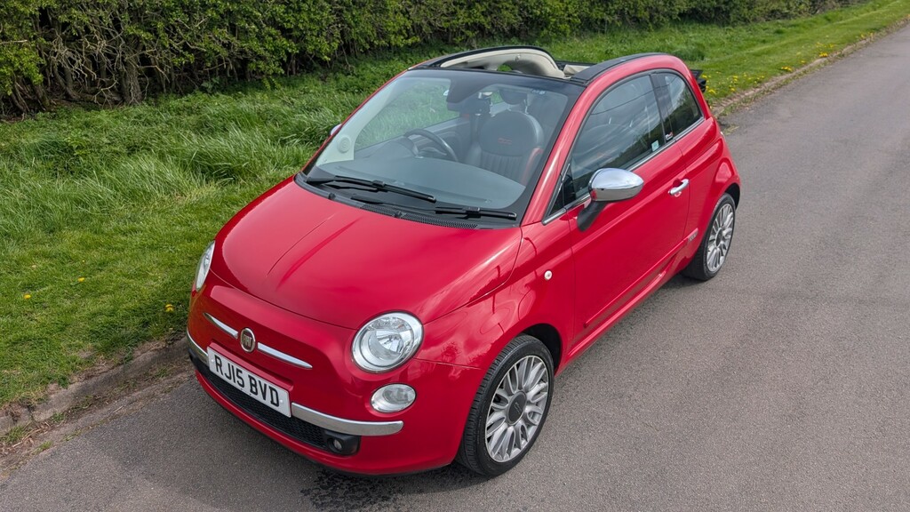 Fiat 500C 0.9 500C 0.9 Twinair 105Hp Cult 2015 Convertible Red #6